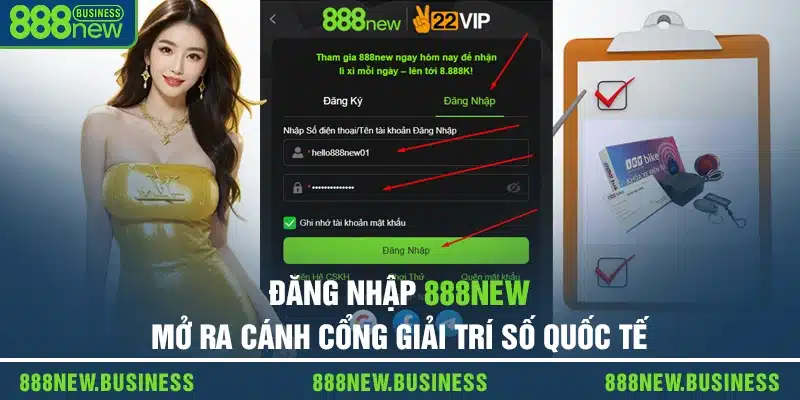 Hướng Dẫn Đăng Nhập 888new